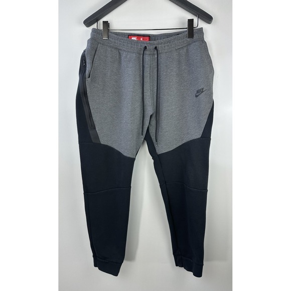 Nike Sportswear Tech Fleece Black Gray Sweatpants Joggers 805162-071 Men's XL - Picture 2 of 15
